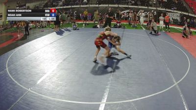 106 lbs Cons. Quarters - Hank Robertson, South Carolina vs Noah Ahn, Utah