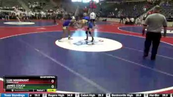 6 lbs Quarterfinal - Luis Whisenant, Conway High vs James Couch, North Little Rock