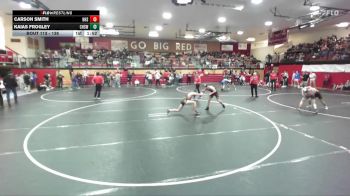 138 lbs Champ. Round 2 - Kaias Frogley, Centennial High School vs Carson Smith, Hillcrest