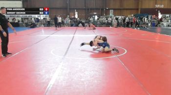 113A lbs Semifinal - Finn Andersen, Delbarton High School/ruthless Wrestling Club vs Jeremy George, Delran High
