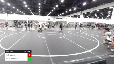 109 lbs Round Of 16 - Maximus Fregoso, Threshold WC vs Titan Los Banos, Gold Rush Wrestling