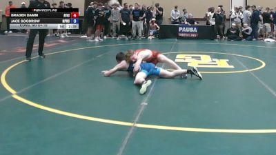 126 lbs Cons. Rd Of 32 - Braden Damm, Apache vs Jace Goodrow, Maine Premier Wrestling Club
