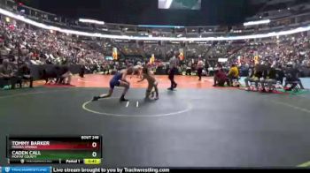 138-3A Cons. Round 2 - Caden Call, Moffat County vs Tommy Barker, Pagosa Springs