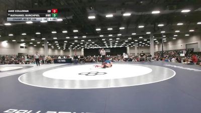 150 lbs Champ. Rd Of 128 - Nathaniel Burchfiel, Ranger 47 Wrestling Club vs Jake Colleran, Izzy Style Wrestling