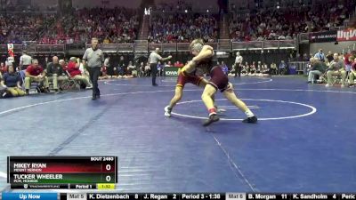 2A-138 lbs Cons. Round 4 - Mikey Ryan, Mount Vernon vs Tucker Wheeler, PCM, Monroe