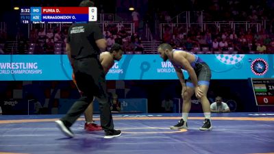 92 kg 1/8 Final - Deepak Punia, India vs Osman Nurmagomedov, Azerbaijan