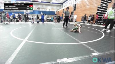 43 lbs Consolation - Yori Jackson, Shelton Wrestling Academy vs Everett Collard, Standfast