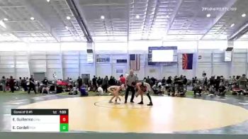 120 lbs Consi Of 8 #1 - Ethan Guillermo, CVBJJ vs Eli Cordell, Pioneer Grappling