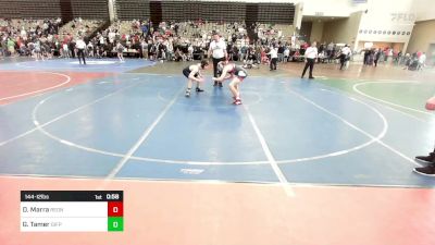 144-I2 lbs Semifinal - Dylan Marra, RedNose Wrestling School vs George Tamer, GIFPH WRESTLING