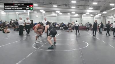 150 lbs Round 2 (10 Team) - Lucas Lahousse, New England Gold vs Darrien Francisquini, Savage WA Black