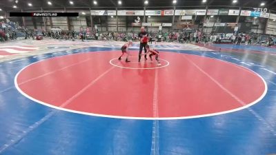 75 lbs Cons. Round 2 - Adrian Frieze, Colstrip Wrestling Club vs Carson Butterick, Sturgis Youth Wrestling