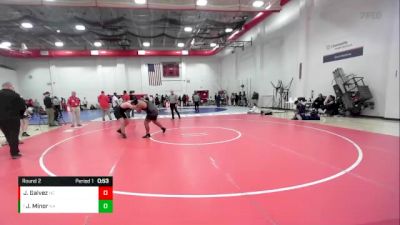 201-219 lbs Round 2 - Jackson Minor, New Albany vs Jason Galvez, North Central