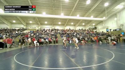 138 lbs Cons. Rd Of 32 - Camden Shumway, Pleasant Grove vs Nick Sutch, Pleasant Grove