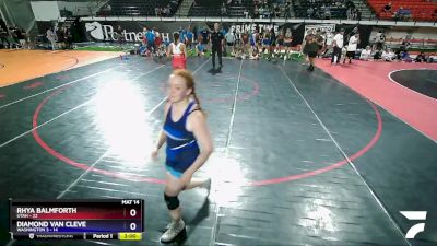 150 lbs Champ Round 1 (16 Team) - Kinsey Byrge, Utah vs Dylan Hoxit, Washington 3