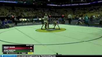 120 lbs Quarterfinal - Brady Roark, Seneca vs Ryne Marcum, Excelsior Springs