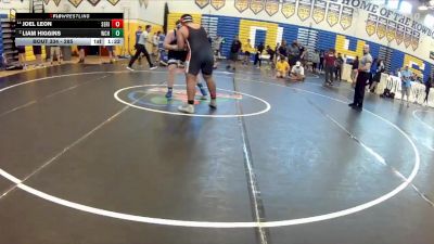 285 lbs Semifinal - Joel Leon, Seminole Ridge vs Liam Higgins, Wellington Community Hs