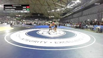 Boys 1A 132 lbs Champ. Round 2 - Eliuth Serra, Connell vs Marshall Pell, Cashmere