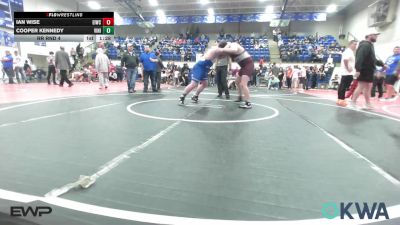 285 lbs Rr Rnd 4 - Ian Wise, Eufaula Ironheads Wrestling Club vs Cooper Kennedy, Vinita Kids Wrestling