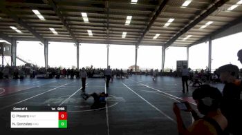 69 lbs Consi Of 4 - Cillian Powers, Bayfield Wolverines vs Nehemiah Gonzales, Kingdom Wrestling