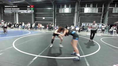 130 lbs Rr Rnd 2 - Makayla Smith, Grindhouse WC vs Jasmine Ruediger, Gold Rush