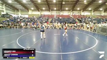 130 lbs Placement (4 Team) - KENNEDY HSU, Nevada 1 vs Ashley Cannon, Utah 1