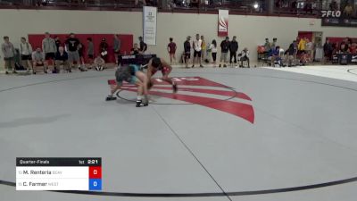 57 kg Quarterfinal - Maximo Renteria, Beaver Dam RTC vs Charlie Farmer, West Point Wrestling Club