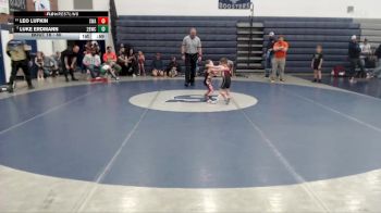 40 lbs Cons. Round 2 - Luke Erdmann, 208 Badgers Wrestling Club vs Leo Lufkin, Sublime Wrestling Academy