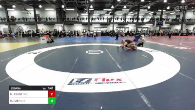 225A lbs Consi Of 4 - Nate Faxon, Yale St vs Kaleb Ivie, Merritt Island High School