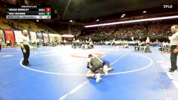 138 Class 3 lbs Quarterfinal - Mac Mohnen, Marshfield vs Drake Brinkley, Hannibal
