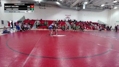 170 lbs Consolation Bracket - Annika Jandro, Fort Lupton vs Marley Hollars, Doherty