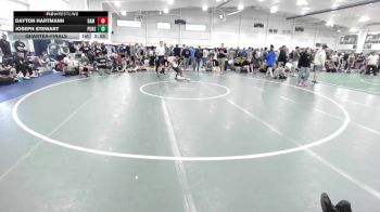 133 lbs Quarterfinal - Dayton Hartmann, BAM Training Center-MS vs Joseph Stewart, Pursuit-MS
