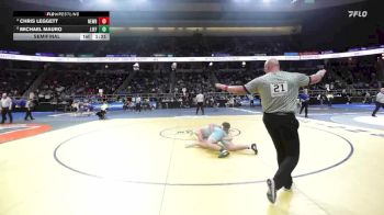 I-215 lbs Semifinal - Michael Mauro, John Jay East Fishkill vs Chris Leggett, Newburgh