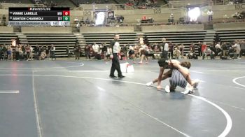 133 Championship Bracket Champ. Round 2 - Vinnie LaBelle, New Prague vs Ashton Charmoli, St. Francis