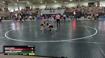 60 lbs Champ. Round 1 - Genarro Calderon, Stars Wrestling Club vs Niles Stepp, Coffee County Youth Wrestling