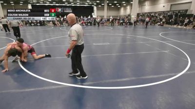 144 lbs Champ. Rd Of 32 - Colton Wilson, Ozark High School Wrestling vs Neko Archuleta, Midwest Regional Training Center