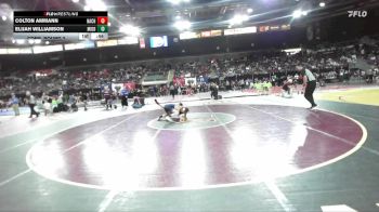 106 lbs Cons. Round 2 - Colton Ammann, Nampa Christian vs Elijah Williamson, Middleton