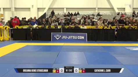 Breanna Renee Stikkelman L. Carr vs Catherine L. Carr 2025 World IBJJF Jiu-Jitsu No-Gi Championship