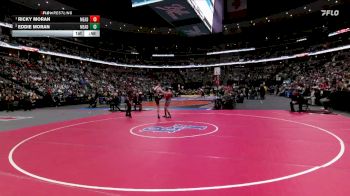 UM 4 lbs 1st Place Match - Ricky Moran, Mead High School vs Eddie Moran, Mead High School