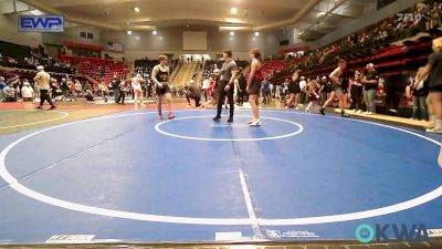 155 lbs Consi Of 4 - Caleb Sickler, Skiatook Youth Wrestling vs Dane Durant, Broken Arrow Wrestling Club