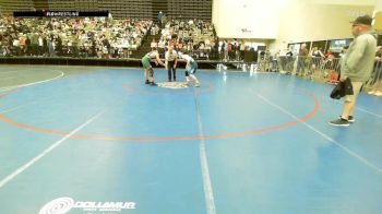 125-J lbs Round Of 32 - Jaxon Lonk, Williamstown Braves Youth Wrestling vs Brayden Longo, Green Machine