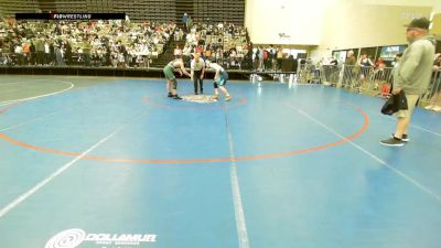 125-J lbs Round Of 32 - Jaxon Lonk, Williamstown Braves Youth Wrestling vs Brayden Longo, Green Machine