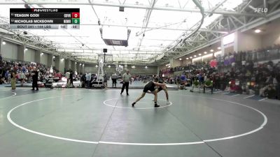 144 lbs Consi Of 16 #2 - Teagun Godi, Coventry vs Nicholas McKeown, Notre Dame-West Haven
