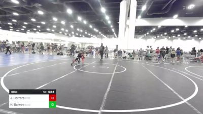 81 lbs Consi Of 8 #2 - Joziah Herrera, Steel City Reloaded vs Hale Salway, Gladiator Wrestling Academy