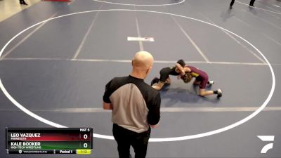 67 lbs Cons. Round 2 - Leo Vazquez, Minnesota vs Kale Booker, High Tech Wrestling