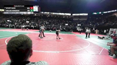 128 lbs Cons. Round 3 - Wyatt Bare, WEM3 vs Kellen Wireman, AEM3