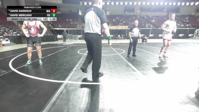 197 lbs Consi Of 4 - David Darroch, Washington State vs David Mercado, Florida State