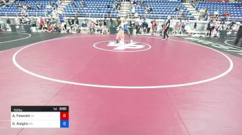 152 lbs Cons 16 #2 - Amelia Fawcett, Alaska vs Grace Alagbo, Minnesota