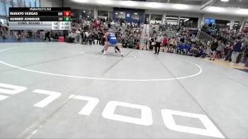 190 lbs Cons. Round 1 - Gunner Johnson, Taylorsville vs Manayo Vargas, Gunnison Valley