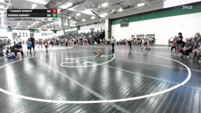50 lbs Cons. Round 3 - Conner Wright, Slyfox Wrestling Academy vs Parker Berney, Slyfox Wrestling Academy