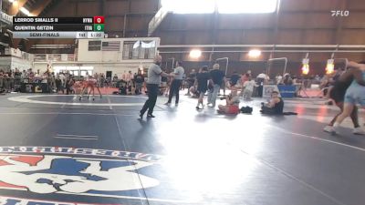 185 lbs Semifinal - Lerrod Smalls Ii, Nyma vs Quentin Getzin, Ithaca